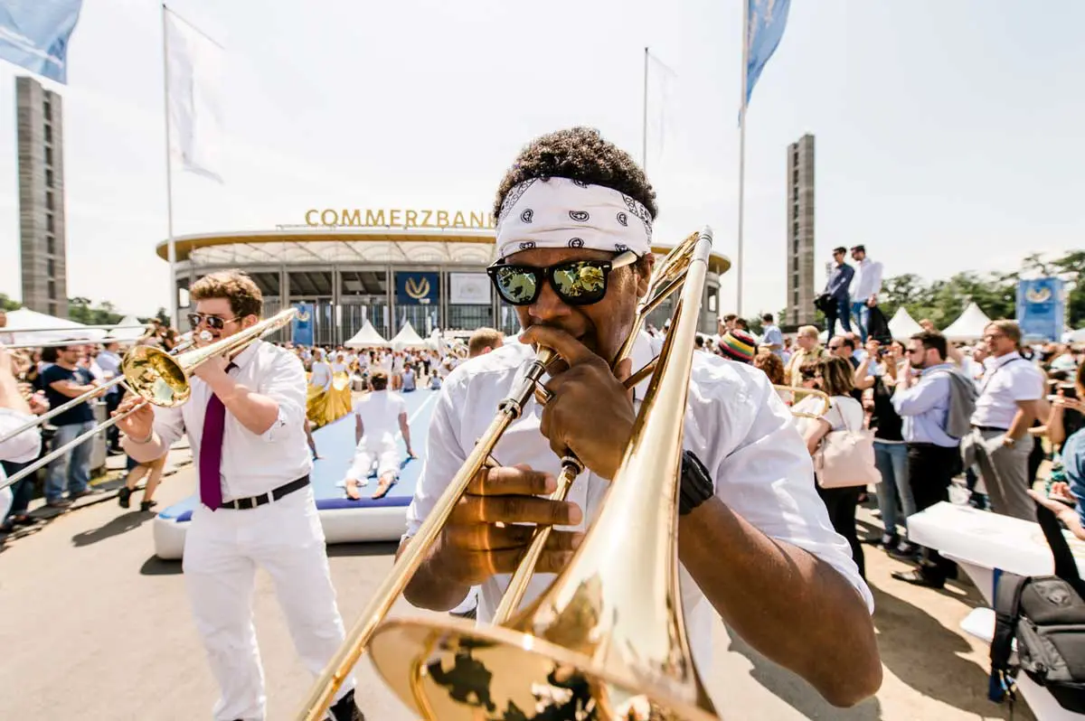 DVAG-Show-Parade zum Jubilaeum